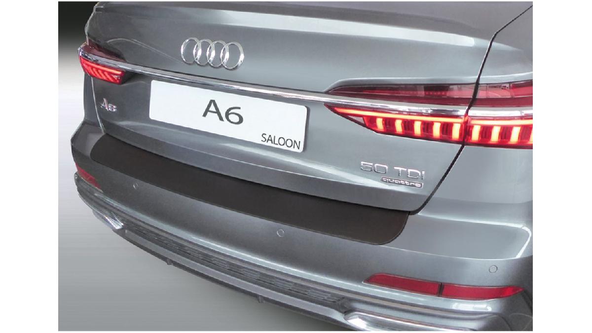 Protection+de+seuil+arri%C3%A8re+%28ABS%29+sur+mesure+pour+Audi+A6+%28C8%29+Sedan+06%2F2018-+Noir